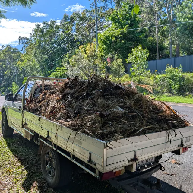 A Simple Transport green waste job